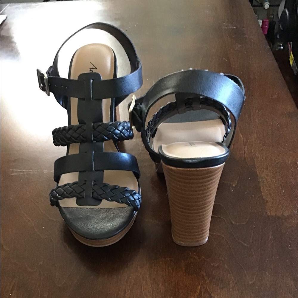 Black Sandal Heels